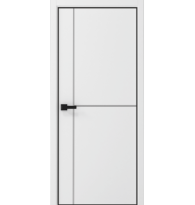 ПГ Vinyl PRO Графика-3 900 белый (композит кромка4 П-образная черная)