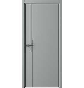 ПГ ПЭТ Контур-3 800 гриджио (композит кромка4 П-образная черная)