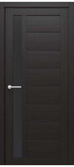ПО Эко-шпон Севилья 800 темный кипарис стекло черное
