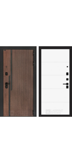 Входная дверь Кармина 13 - Белый софт