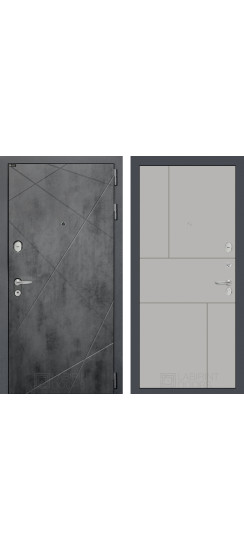 Входная дверь Лофт 21 - Грей софт