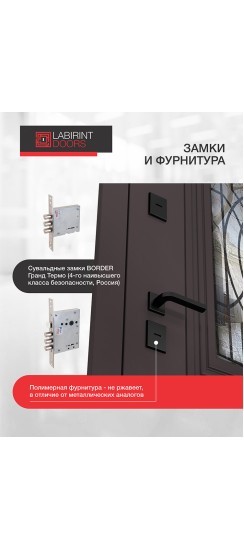 Входная дверь Сияна коричневая 8019