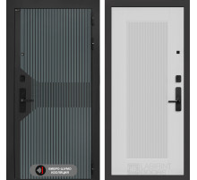 Входная дверь Смартлаб 30 - Белый рельеф софт