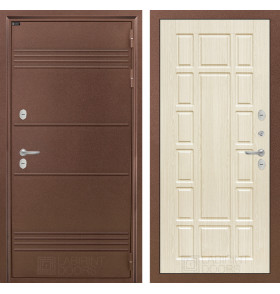 Входная дверь Термо Лайт 12 - Беленый дуб