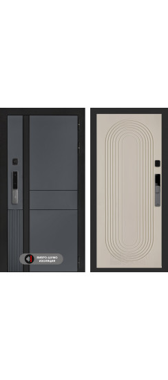 Входная дверь Эволаб Смарт 33 - Капучино