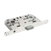 Защелка межкомнатная M1885 SC с ответной планкой, магнитная под цилиндр, цвет матовый хром