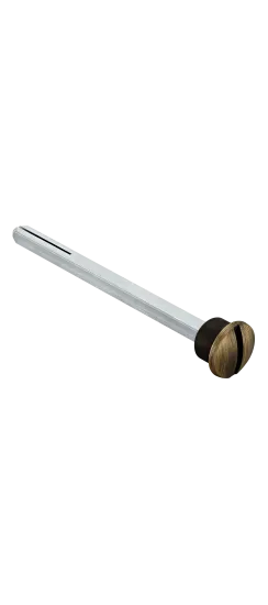 Четырехгранник LUX-SPINDLE-WC 110 CAFFE 110мм с кнопкой, цвет кофе