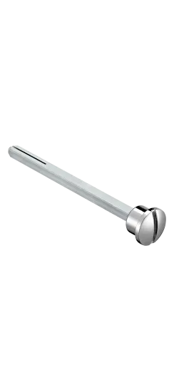 Четырехгранник LUX-SPINDLE-WC 110 CRO 110мм с кнопкой, цвет хром