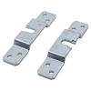 Комплект роликов для раздвижных дверей ECO SLIDING SET 3 80kg NEW, двойной доводчик, вес полотна до 80 кг