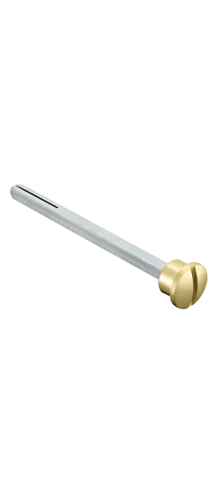 Четырехгранник LUX-SPINDLE-WC 110 OSA 110мм с кнопкой, цвет матовое золото