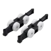 Комплект роликов для раздвижных дверей ECO SLIDING SET 1 60kg NEW, вес полотна до 60 кг
