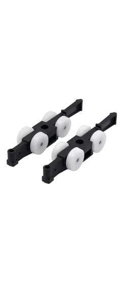 Комплект роликов для раздвижных дверей ECO SLIDING SET 1 60kg NEW, вес полотна до 60 кг