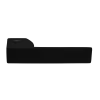 Ручка дверная SHUTTLE NERO-ST цвет черный soft-touch, ЦАМ