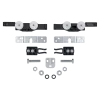 Комплект роликов для раздвижных дверей ECO SLIDING SET 1 60kg NEW, вес полотна до 60 кг