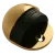 Стопор для двери DS1 GP, цвет золото Стопор для двери DS1 GP, цвет золото