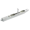 Шпингалет дверной L160 W, цвет белый, сталь