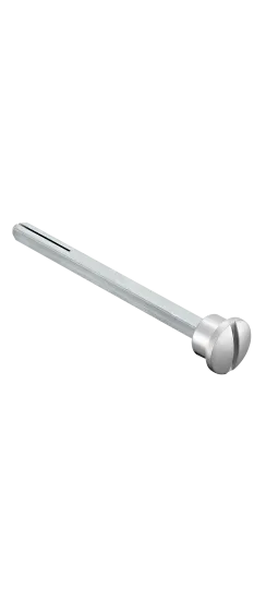 Четырехгранник LUX-SPINDLE-WC 110 CSA 110мм с кнопкой, цвет мат. хром