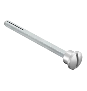 Четырехгранник LUX-SPINDLE-WC 110 CSA 110мм с кнопкой, цвет мат. хром