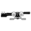 Комплект роликов для раздвижных дверей ECO SLIDING SET 1 60kg NEW, вес полотна до 60 кг