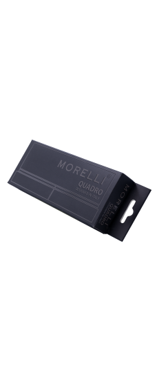 Петля QUADRO-2 BL алюминиевая врезная на квадратной оси, вес полотна до 40 кг, цвет черный