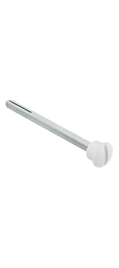 Четырехгранник LUX-SPINDLE-WC 110 BIA 110мм с кнопкой, цвет белый
