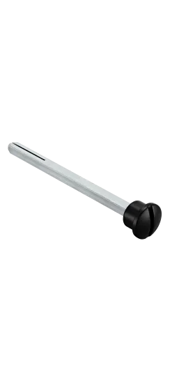 Четырехгранник LUX-SPINDLE-WC 110 NERO 110мм с кнопкой, цвет черный
