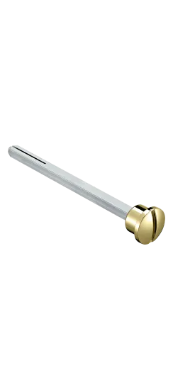 Четырехгранник LUX-SPINDLE-WC 110 OTL 110мм с кнопкой, цвет золото
