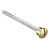 Четырехгранник LUX-SPINDLE-WC 110 OTL 110мм с кнопкой, цвет золото