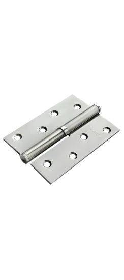 Петля карточная стальная разъемная MSND 100X70X2.5 SC L с подшипником левая, врезная на круглой оси, вес полотна до 40 кг, цвет матовый хром