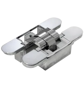 Петля скрытая HH-16 PC врезная с 3D-регулировкой, вес полотна до 40 кг, цвет хром