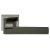 Ручка дверная PIQUADRO MH-37 SN/BN-S раздельная на квадратной розетке, цвет белый никель/черный никель, ЦАМ Ручка дверная PIQUADRO MH-37 SN/BN-S раздельная на квадратной розетке, цвет белый никель/черный никель, ЦАМ