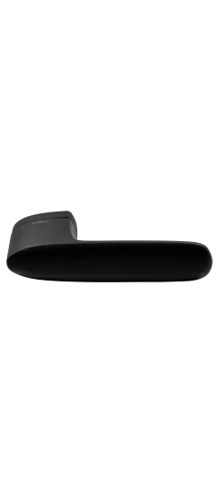 Ручка дверная UNIVERSE NERO-ST цвет черный soft-touch, ЦАМ