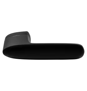 Ручка дверная UNIVERSE NERO-ST цвет черный soft-touch, ЦАМ