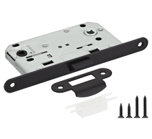 Защелка дверная RUCETTI RP1895 BL цвет - черный