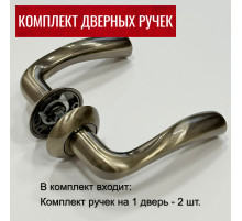 Дверные ручки RAP 19 AB Цвет - античная бронза