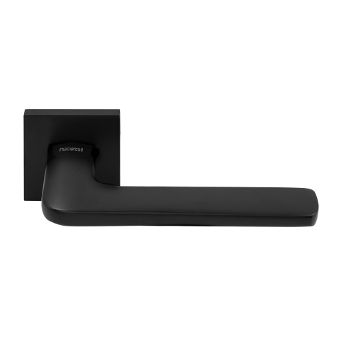 Дверные ручки RUCETTI RAP 34 SLIM-S BL Цвет - черный
