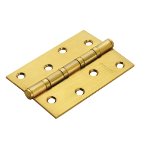 Петля стальная универсальная RS 100X70X2.5-4BB SG Цвет - Матовое золото