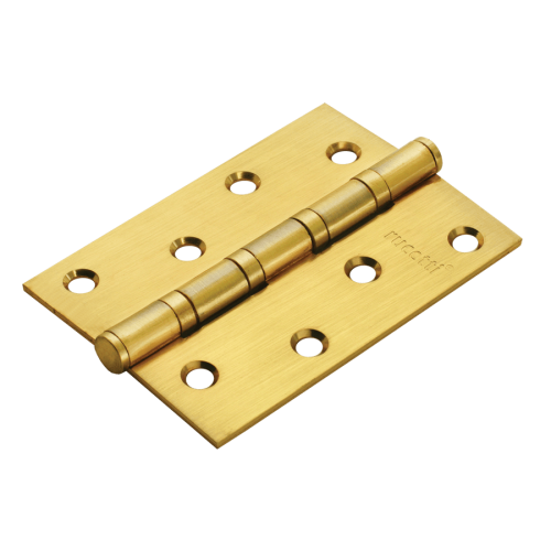 Петля стальная универсальная RS 100X70X2.5-4BB SG Цвет - Матовое золото