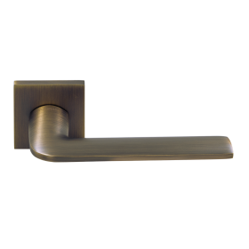 Дверные ручки RUCETTI RAP 35 SLIM-S AB Цвет - античная бронза