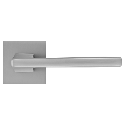 Дверные ручки RUCETTI RAP 28 SLIM-S SC Цвет - матовый хром