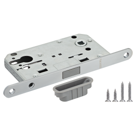 Магнитный замок RUCETTI RM1885 SC цвет - матовый хром