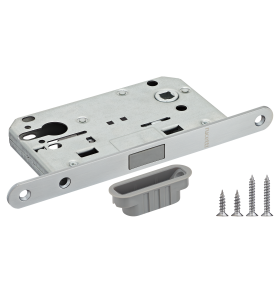 Магнитный замок RUCETTI RM1885 SC цвет - матовый хром