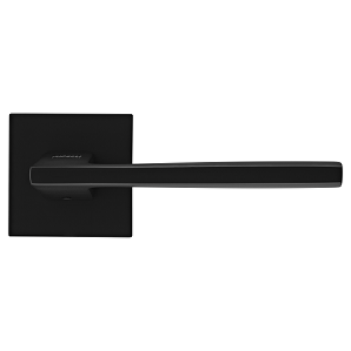 Дверные ручки RUCETTI RAP 28 SLIM-S BL Цвет - черный