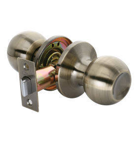 Дверные ручки КНОБ RUCETTI (с механизмом) HK-01 AB Цвет - Античная бронза